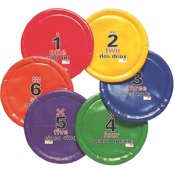 Spordas Easy Toss Saucers Set of 6 colors