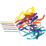 Rainbow Ribbon Wands - Set of 6