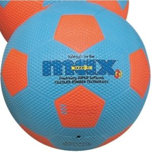 MAX soccer Ball Size 4 - Pce - Blue/Orange