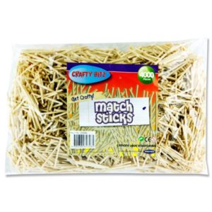 Match Sticks Natural Pack of 4,000