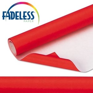 Fadeless Display Roll 1218mm x 15m Flame Red