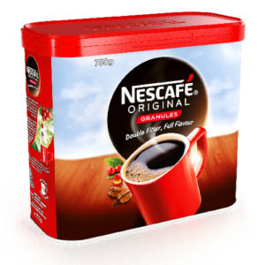 Nescafe Original Instant Coffee Granules Tin 750g