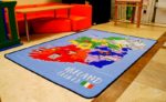 Map of Ireland Educational Play Mat 200x140cm
