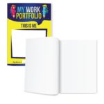 My Work Portfolio - A4 Plain Copybook