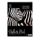 Icon A3 110gsm Spiral Sketch Pad 30 Sheets