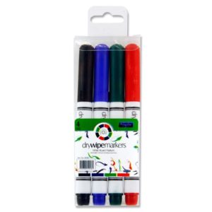 BIC Velleda 1701 ECOlutions Whiteboard Markers, Blue, Pack of 12