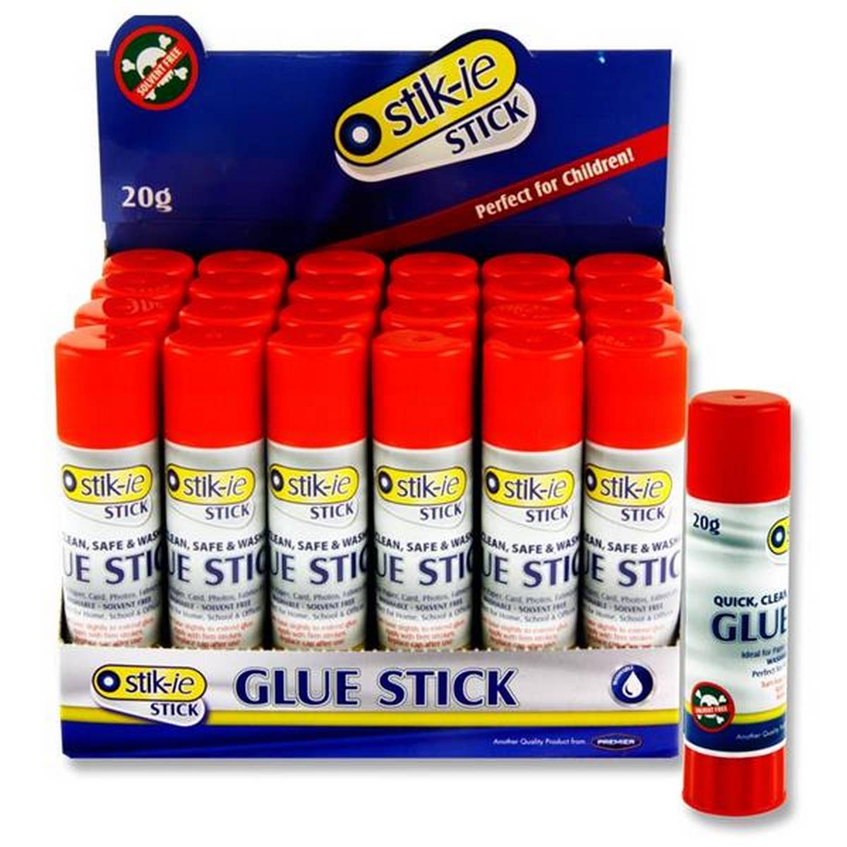 Stik-Ie 20g Medium Glue Pack of 24
