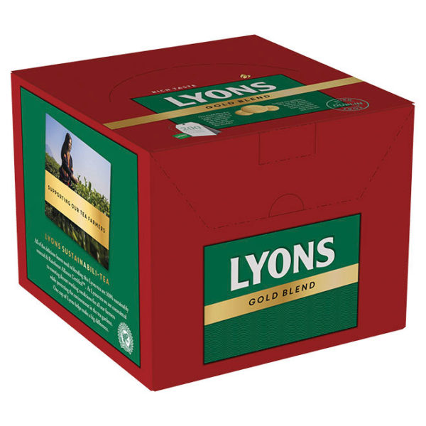 Lyons Gold Blend 200 Enveloped Tea Bags