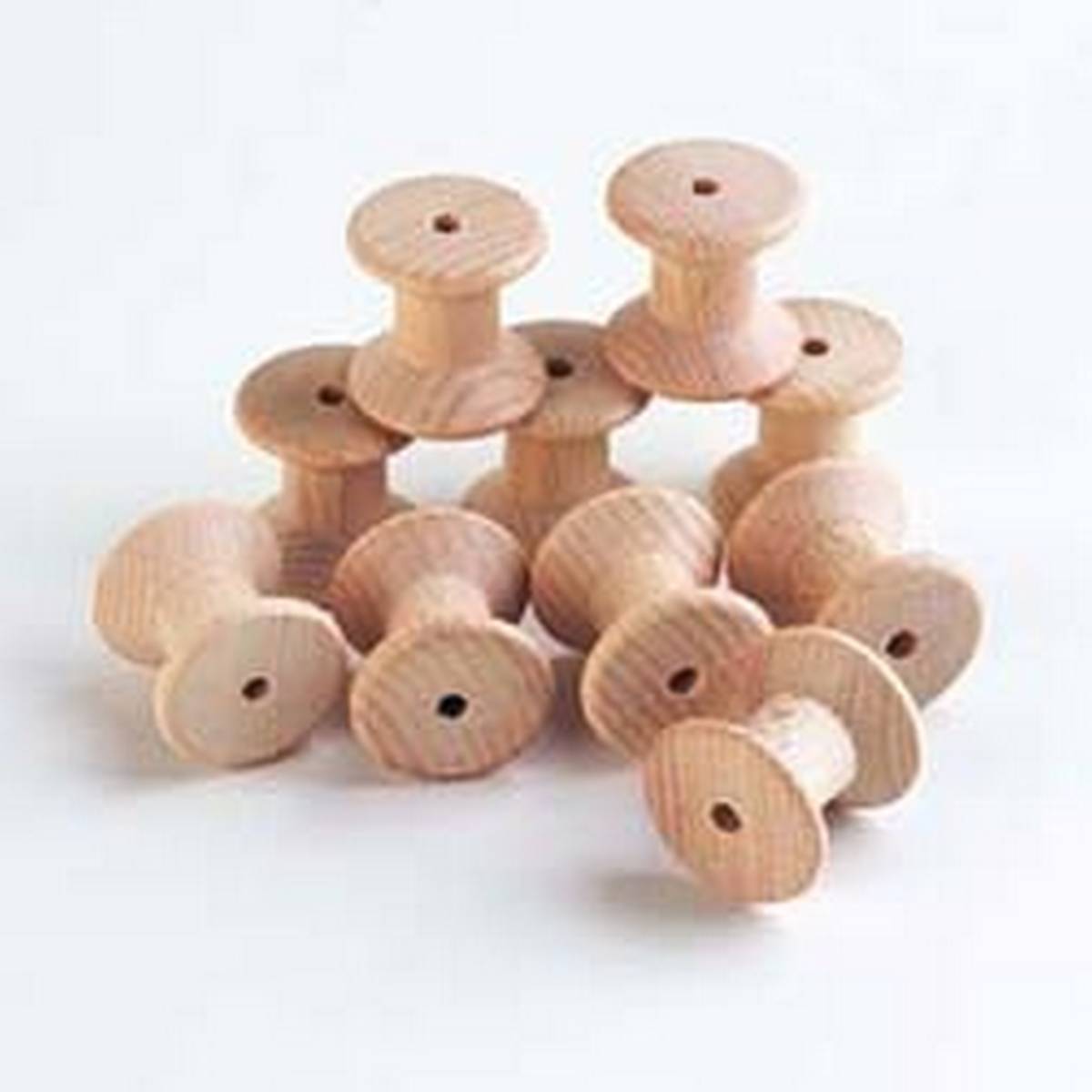 Wooden Spools - pack of 10