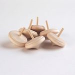 Wooden Onion Tops - pack of 6