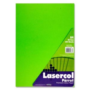 A4 Green Paper 80gms (Pack of 100 Sheets)
