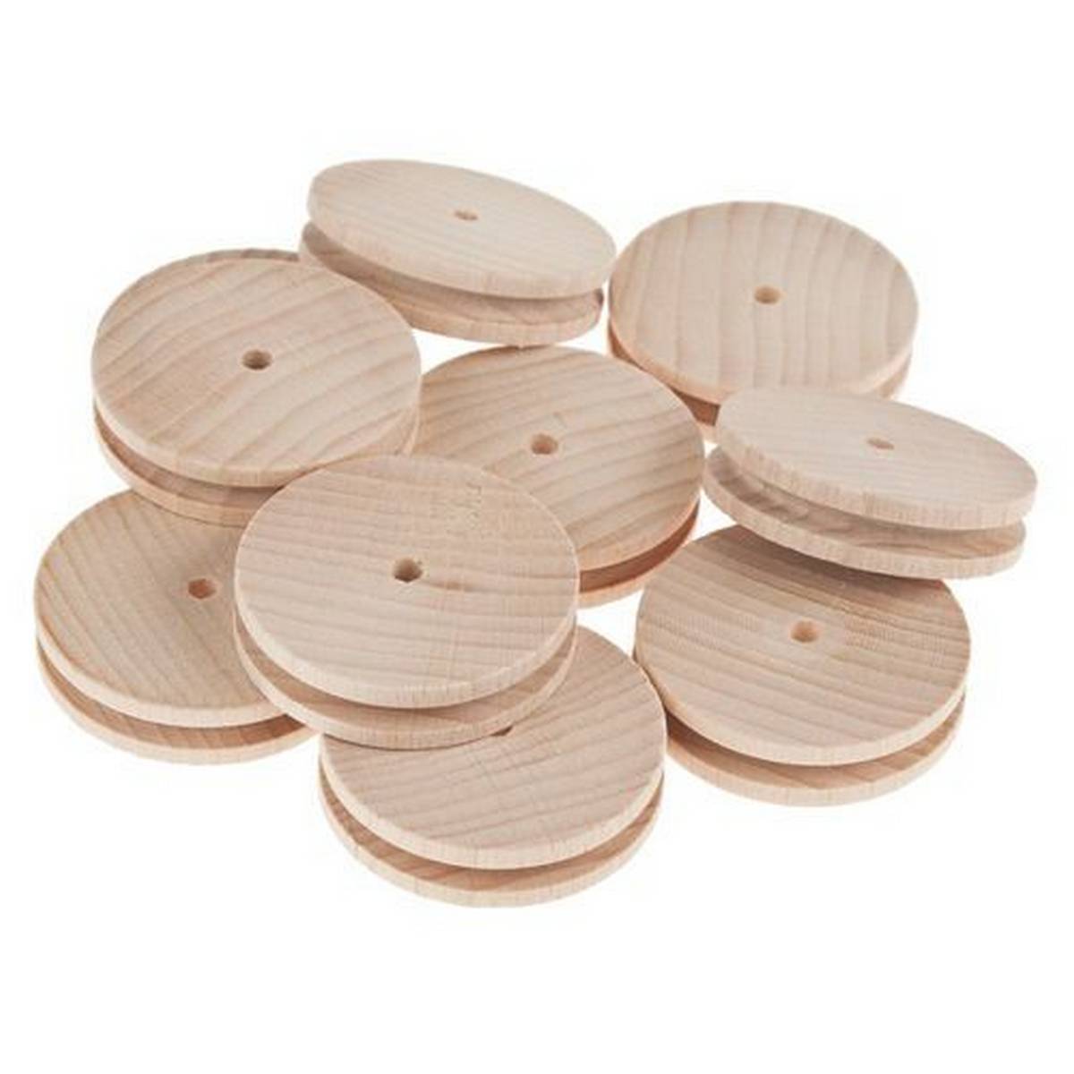 Wooden Pulleys Packs Of 100