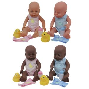 Clothed Newborn Dolls Offer - Pack of 4