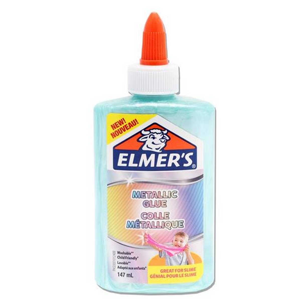 Elmer's 147ml Metallic Slime Glue - Teal