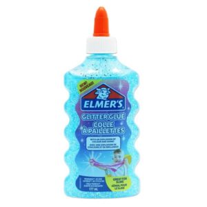 Elmer's 177ml Glitter Slime Glue - Blue