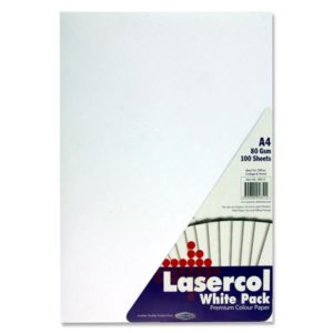 Lasercol A4 80gsm Copier Paper 100 Sheets