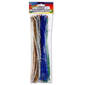 42 Chenille Pipe Cleaners - Glitter