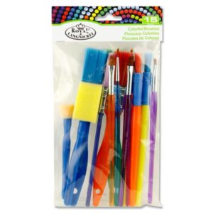 Colourful Paint Brushes Pack of 15