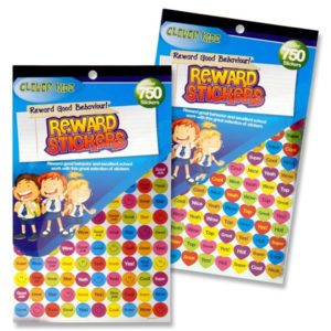 Clever Kidz 750+ Reward Stickers 2 Asst.