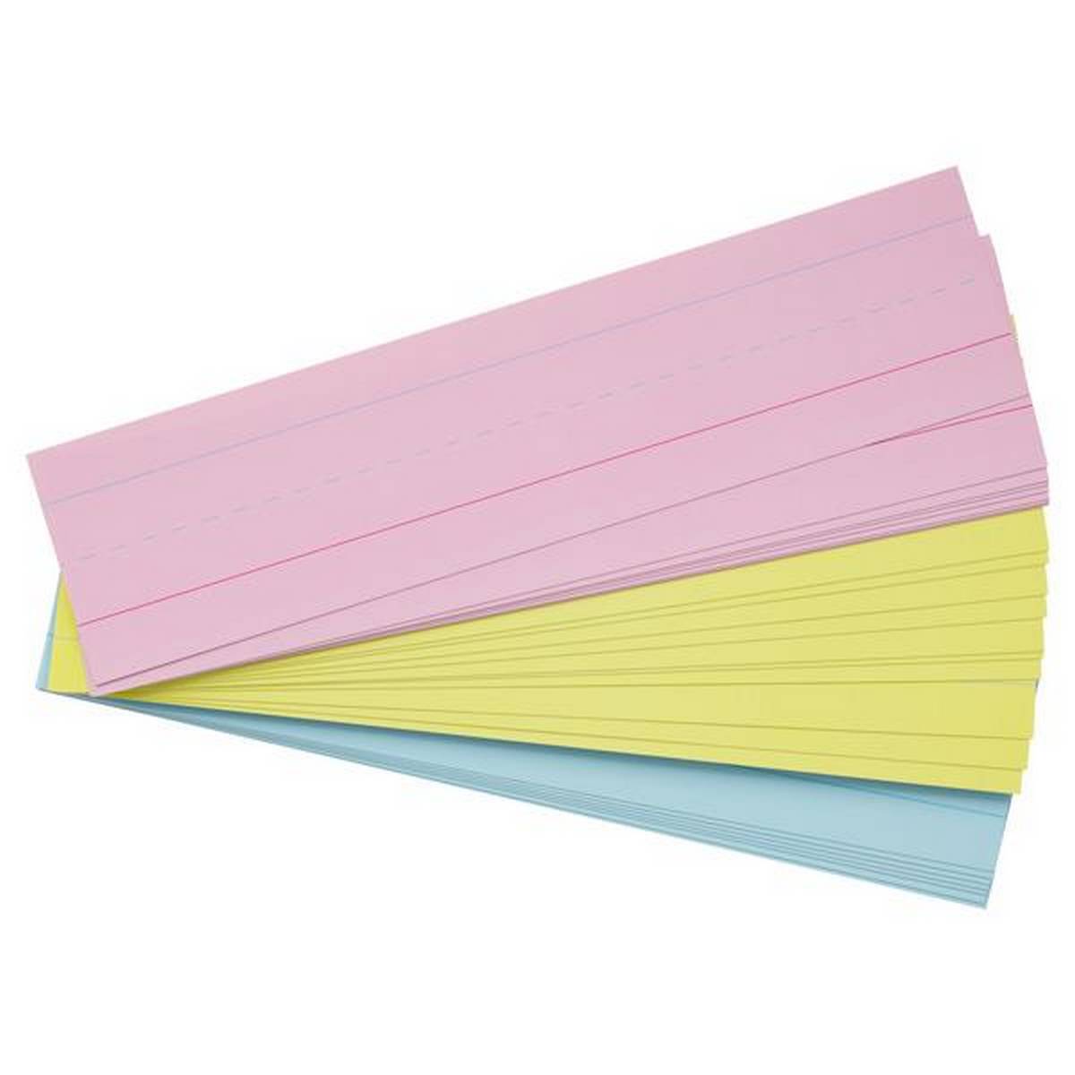 Wipe-off Phrase Strips 3"x12" - Coloured