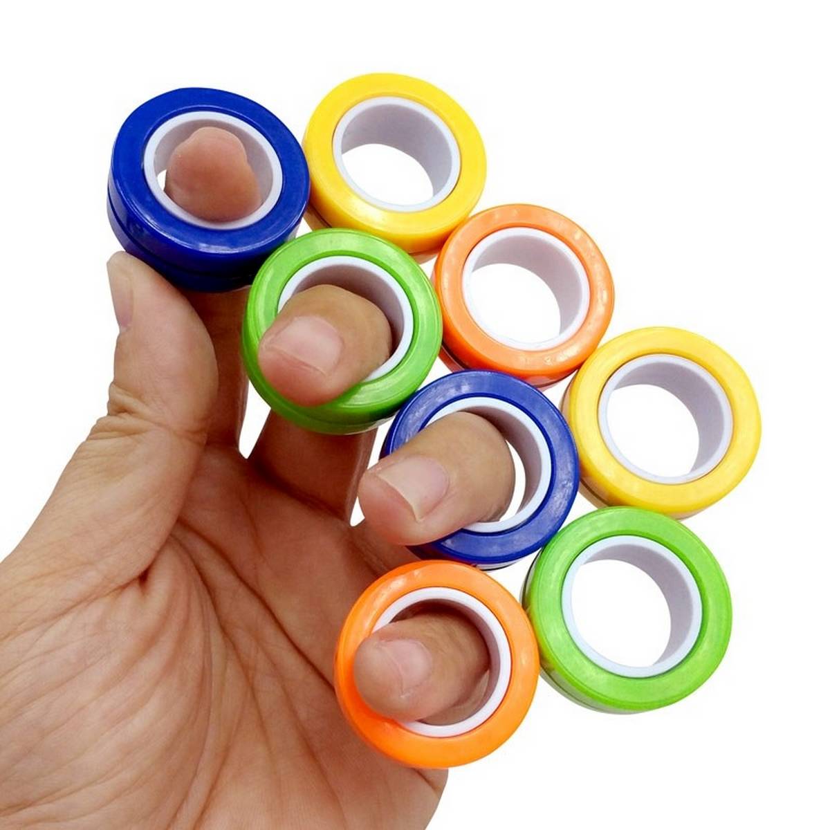 Rings Fidget Toy Set of 3 ABC School Supplies