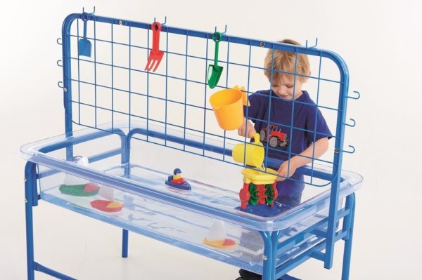 Clear Water Tray With Activity Rack