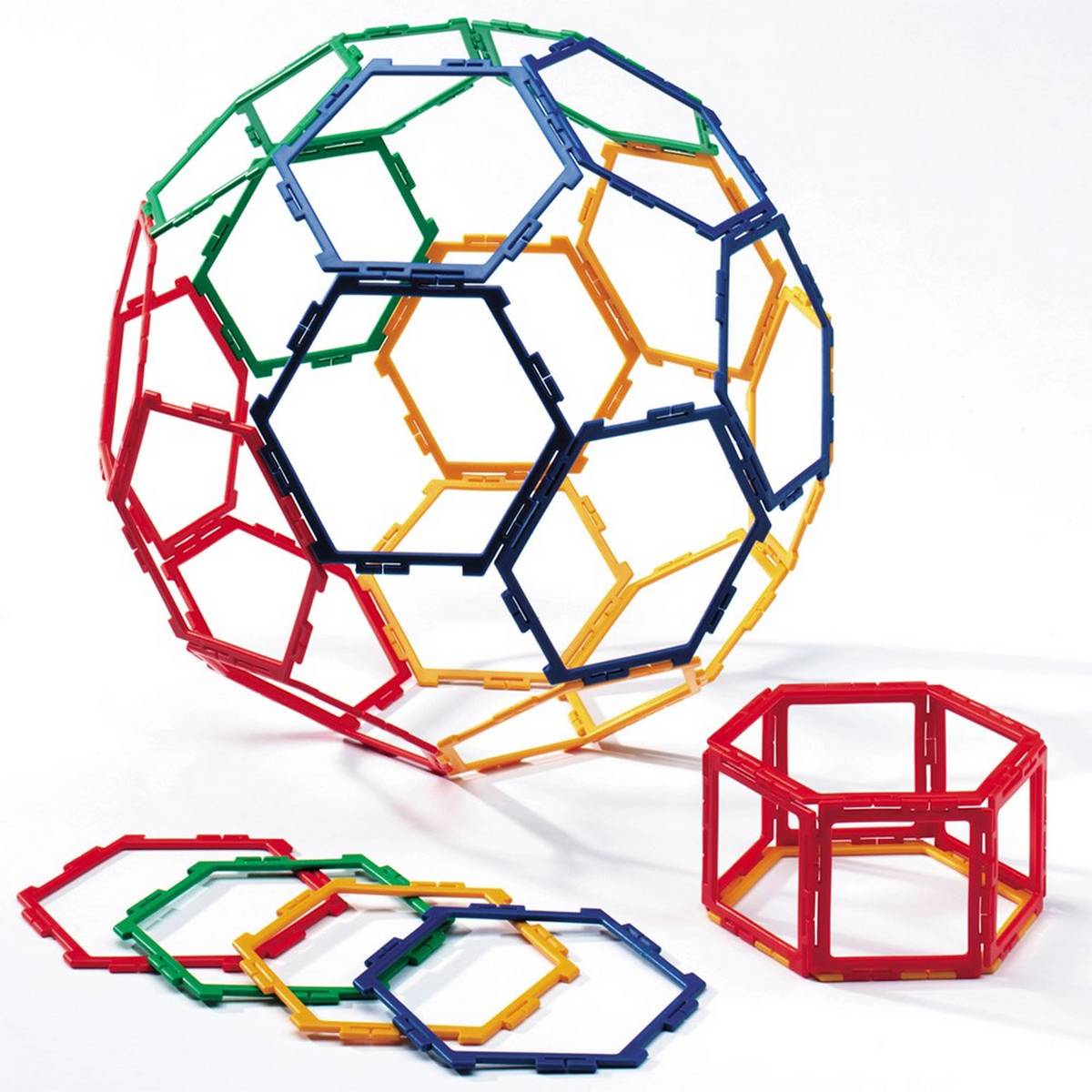 Polydron Magnetic Maths Shape & Sphera Set