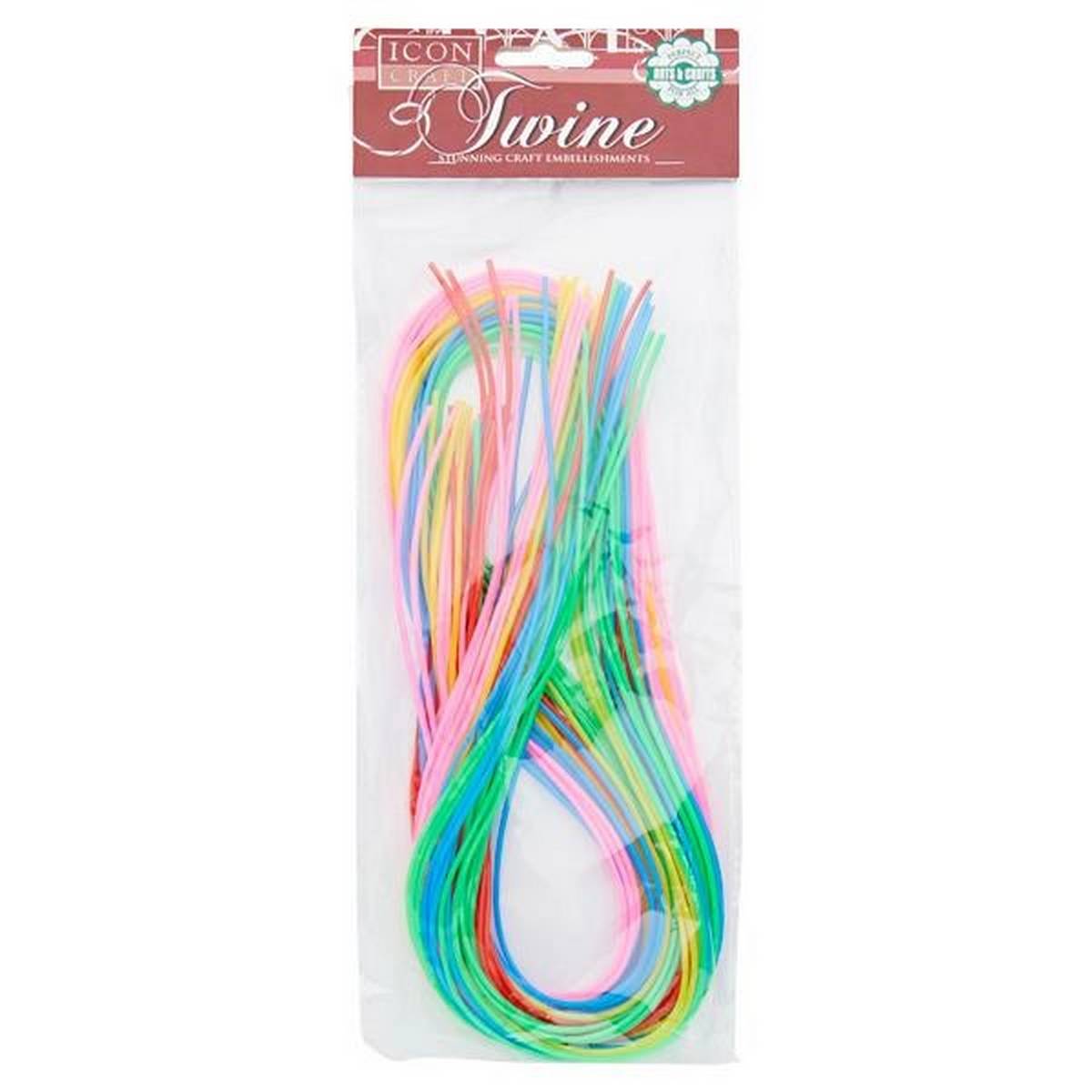 Threading Plastic Laces Pack of 25 ABC School Supplies