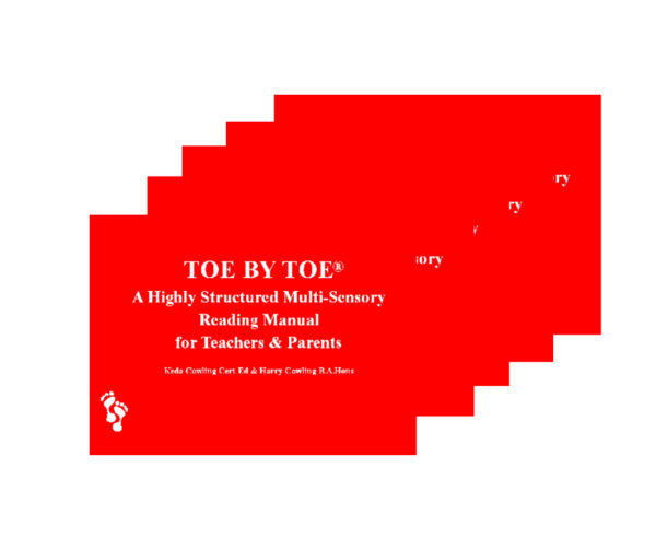 Toe by Toe Dyslexia Pack of 5