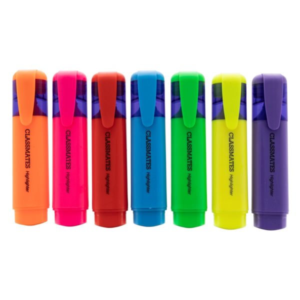 Classmates Highlighter Assorted – Pack of 48