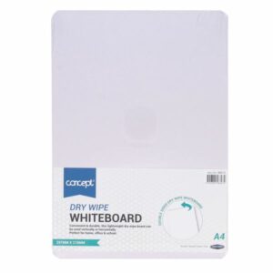 A4 Dry Wipe Board White