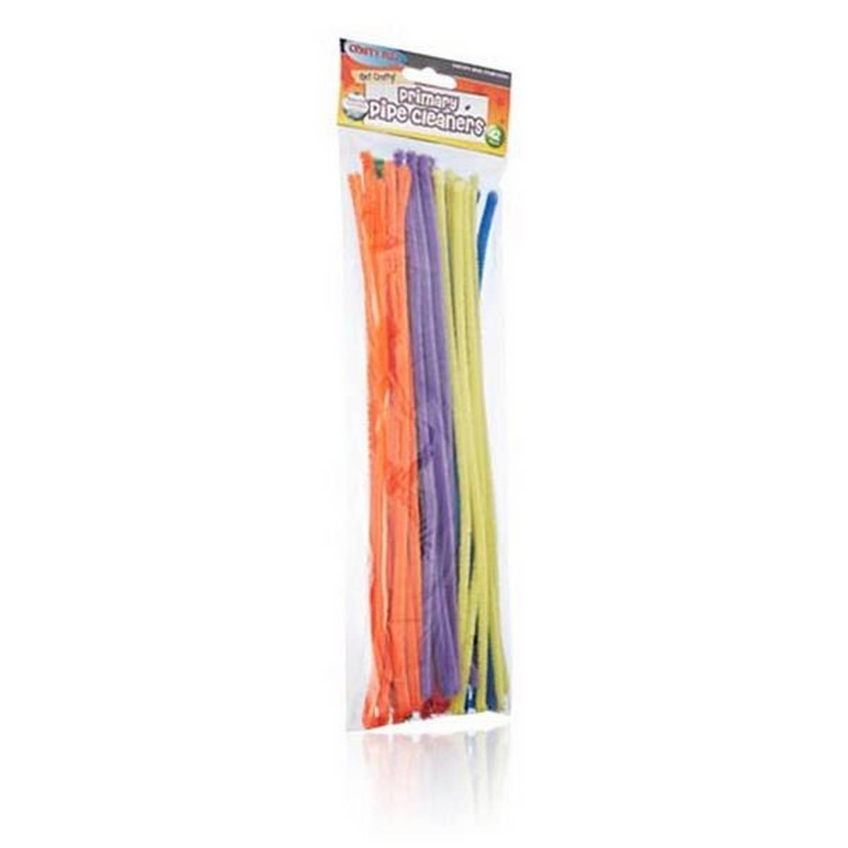 Chenille Pipe Cleaners 12″ Rainbow Colours Pack of 42 – ABC School Supplies