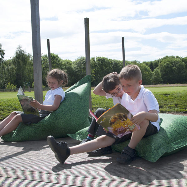Learn about Nature Spring Grass Children’s Bean Bag Floor Cushion