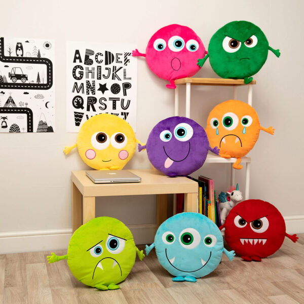Monster Emotion Cushions