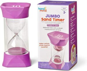 Learning Resources 93069 Jumbo Sand Timer (10-Minute)