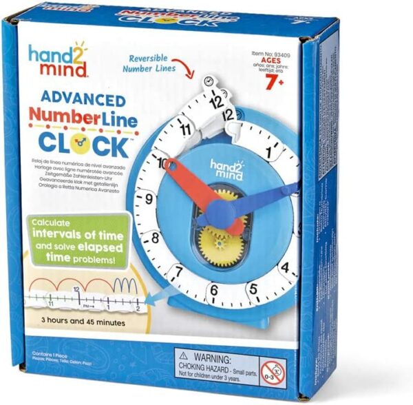 Learning Resources 93409 Advanced NUMBERLINE Clock