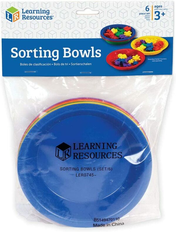 Learning Resources (UK Direct Account) LER0745 Resources Sorting Bowls