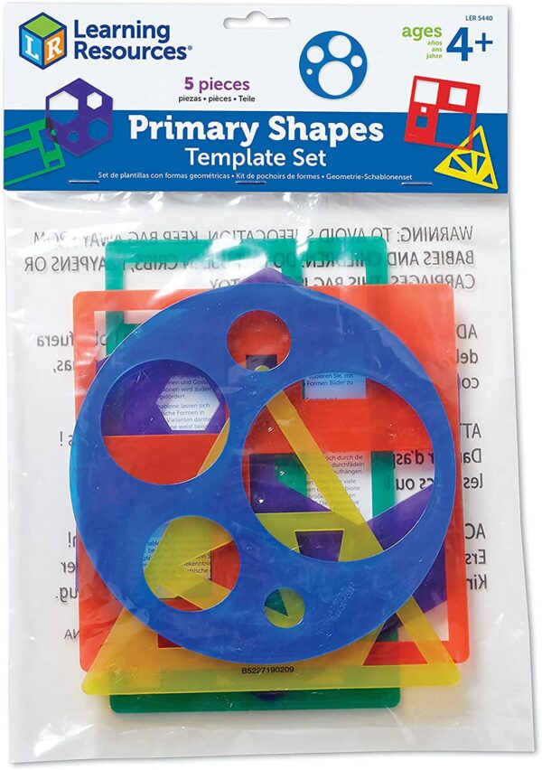 Learning Resources Primary Shapes Template Set