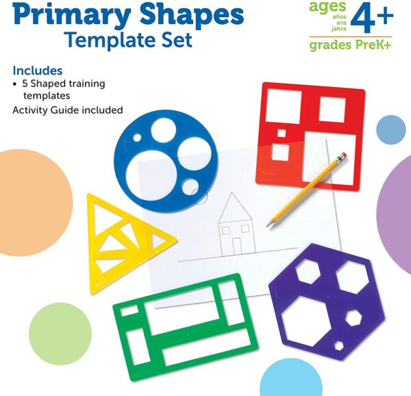 Learning Resources Primary Shapes Template Set