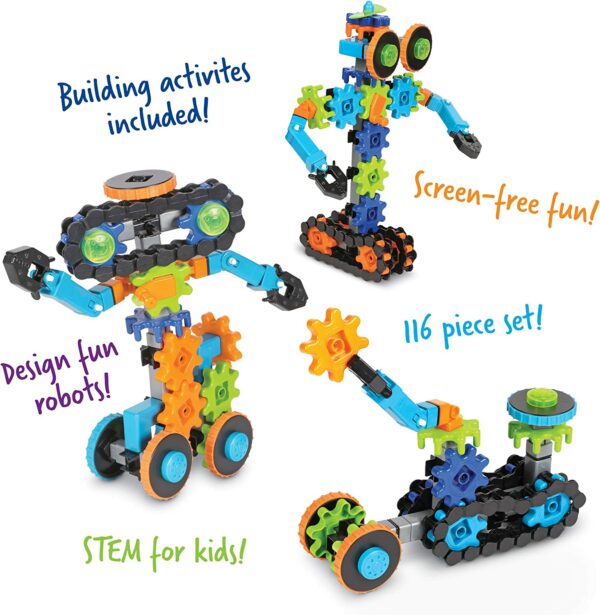 Learning Resources LER9228, Engineering, Robot Toy for Kids
