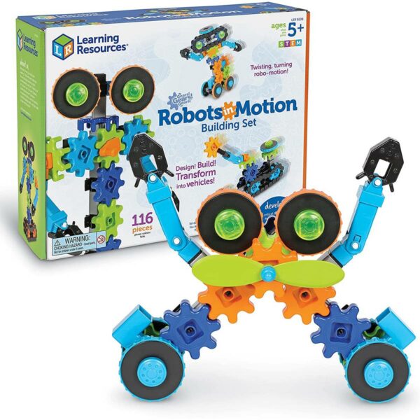 Learning Resources LER9228, Engineering, Robot Toy for Kids