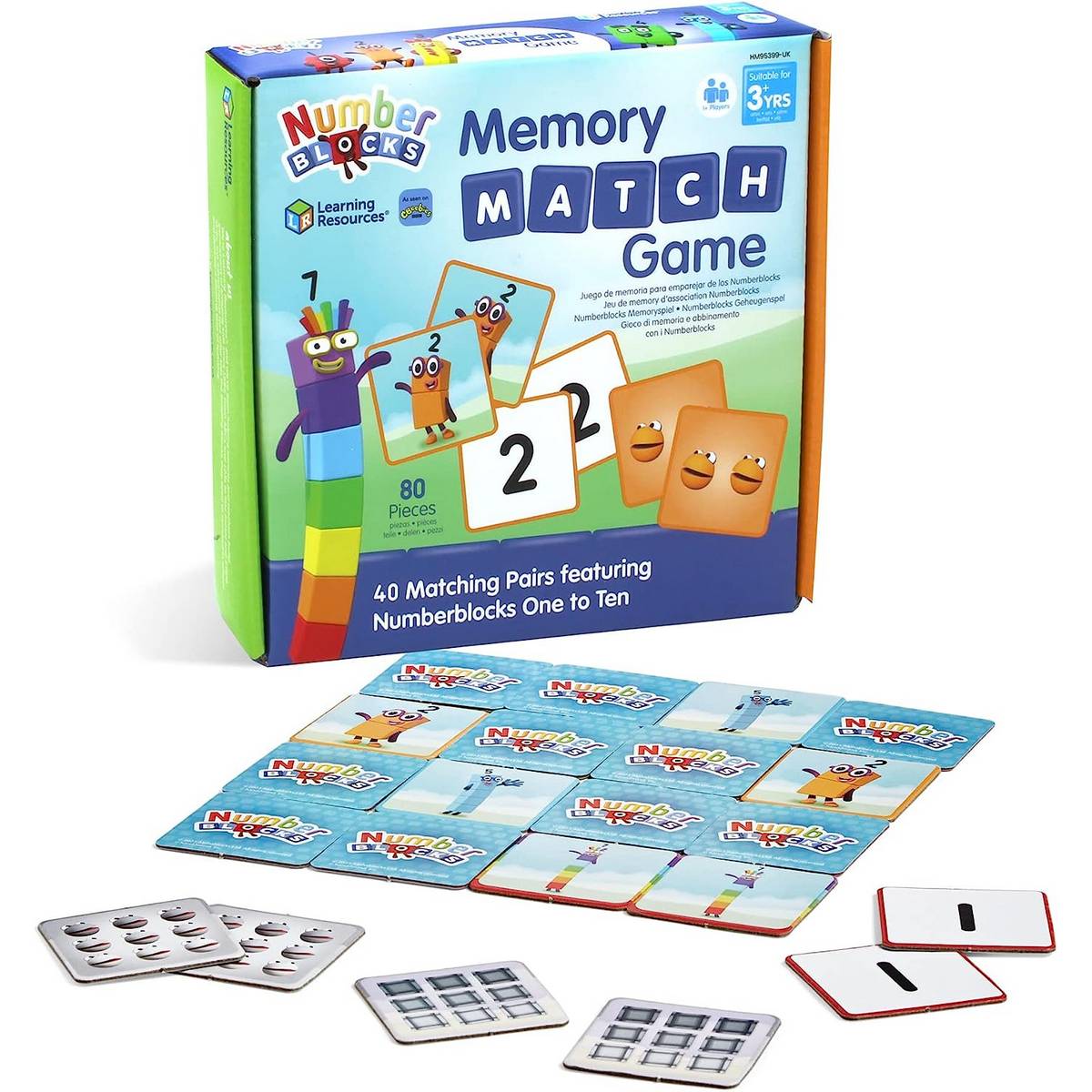 Numberblocks Memory Match Game – ABC School Supplies